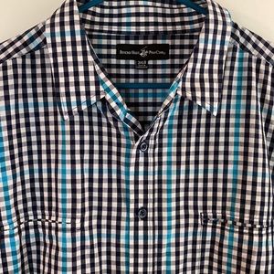 COPY - Mens polo club button down shirt 3XLB big